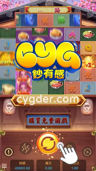 招財貓盤面