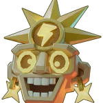 閃電面具效果